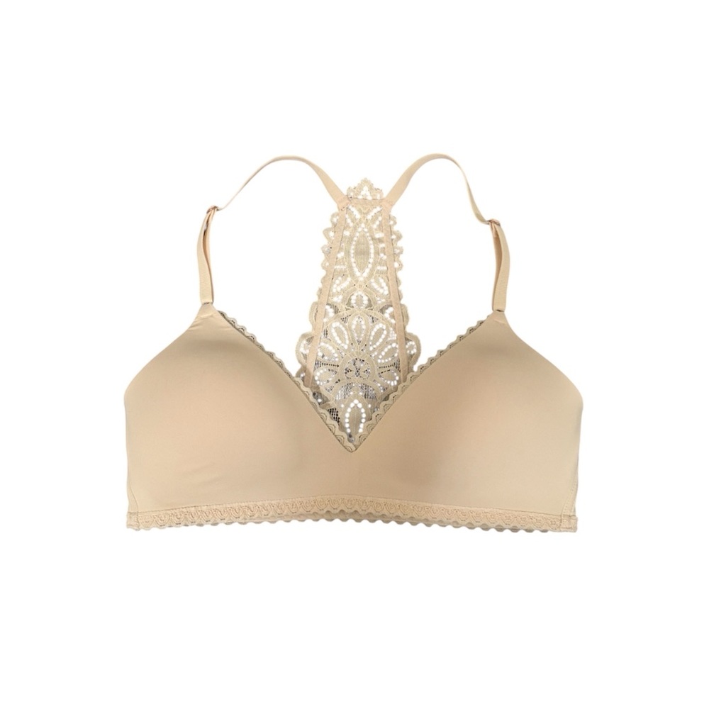 Aerie Everyday Wireless Pastel Peach Bra - 34C